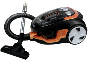 Aspirator Albatros GOLDEN 91 ECO 900W 2 filtre HEPA 2.5L Tip Cyclone Negru Auriu 