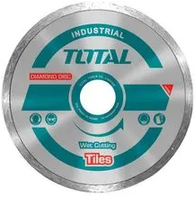 Disc diamantat continuu Total Industrial - ceramica - umed - 125mm - TOTAL - DISC DIAMANTAT CONTINUU - CERAMICA - UMED - 125MM 