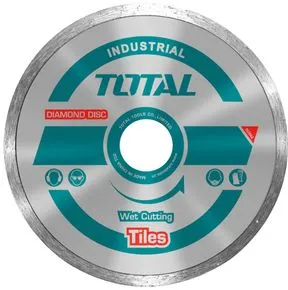 Disc diamantat continuu Total Industrial - ceramica - umed - 180mm - TOTAL - DISC DIAMANTAT CONTINUU - CERAMICA - UMED - 180MM 