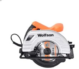 Fierastrau circular pentru lemn Wolfson - 1380W 185mm 5300rpm - WOLFSON - FIERASTRAU CIRCULAR PENTRU LEMN 1380W 