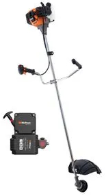 Motocoasa profesionala WOLFSON® cu pornire electrica 8 CP 52cc 10 accesorii ham profesional - WOLFSON - MOTOCOASA CU PORNIRE ELECTRICA 