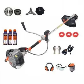 Motocoasa profesionala WOLFSON® TRX-800 52CC 15 accesorii ham profesional 3 ulei rosu 2T Premium Made in Italy - WOLFSON - MOTOCOASA 