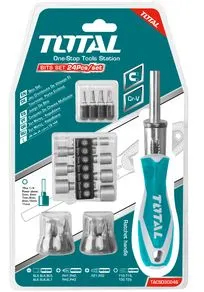 Set 24 surubelnite cu clichet TOTAL - TOTAL - SET 24 SURUBELNITE CU CLICHET 