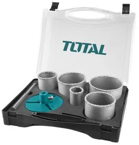 Set carote TOTAL pentru zidarie 33mm 53mm 67mm 73mm 83mm 