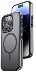 Husa de protectie din silicon Hoco Airbag Magnetic Case pentru iPhone 15 Pro Max - Negru 