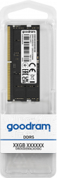 Goodram GR4800S564L40S/16G module de memorie 16 Giga Bites 1 x 16 Giga Bites DDR5 48000 MHz 
