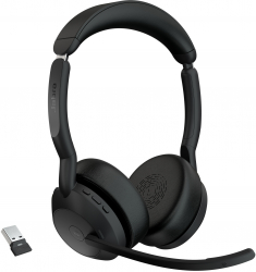 Jabra Evolve2 55 Casti Fara fir Banda de fixare pe cap Birou/Call center Bluetooth Negru 25599-999-999 