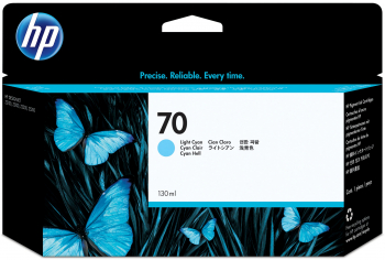 Cartus HP 70 130 ml Light Cyan Designjet Z2100 Z3100