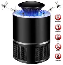 Aparat lampa anti insecte tantari muste cu lumina UV si ventilator colector 5W
