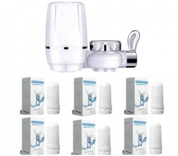 Filtru de apa pentru robinet + 6 rezerve 