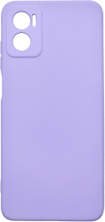 Husa de protectie din silicon pentru Motorola Moto E22 SoftTouch interior microfibra Lilac 