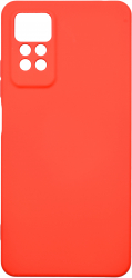 Husa de protectie din silicon pentru Redmi Note 11 Pro SoftTouch interior microfibra Rosu 