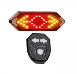 Semnalizare LED pentru Bicicleta FY-1820 Semnalizare cu semnal sonor Telecomanda Wireless 