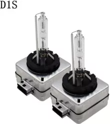 Set 2 becuri xenon D1S pentru far White 6000K 12V 35W 