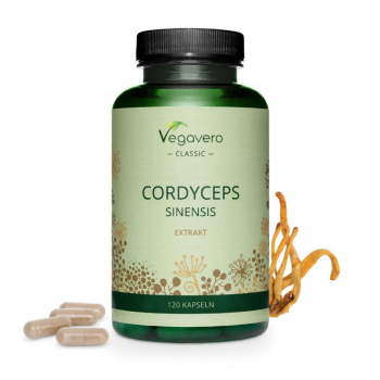 Vegavero Cordyceps Sinensis 650 mg 120 Capsule