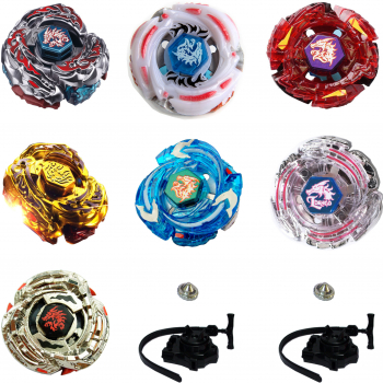 Pachet titirezi 4D LDRAGO 7 buc+2 lansatoare BB88 Meteo BB108 Destroy BB43 SPegasis BB121B Guardian BB98 Assaul.T BB98 Rush 3013H Gold 