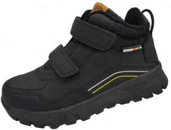 Ghete imblanite pentru baieti American Club ES137 23-35 Negru 