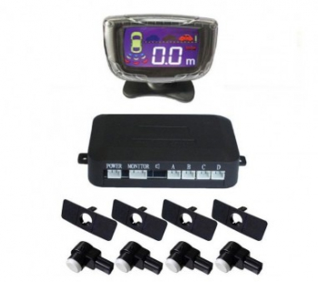 Senzori parcare cu display LED S500 tip OEM de 16.5mm Negru 