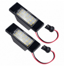Set 2 lampi numar led Nissan Qashqai Juke X-Trail 