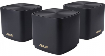 Sistem Wi-Fi ASUS ZenWiFi XD4 Plus (B-3-PK), AX1800, Dual-Band WiFi 6, acoperire 446m², Dual-Core CPU, Gigabit, AiProtection 