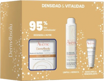 Set Crema faciala regeneranta de noapte 40 ml + Crema anti-imbatranire pentru conturul ochilor 15 ml Avene Dermabsolu 