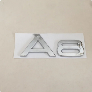 Sticker emblema 3D auto scris A8 