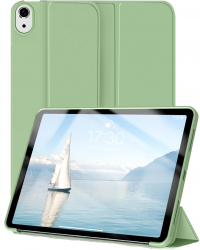 Husa Ultra Slim pt. Apple iPad Air 5 / 4 10.9&Prime Silicon TPU Smart Cover cu Suport - Verde Menta 