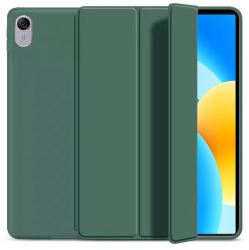 Husa Ultra Slim pt. Huawei MatePad 11.5 2023 Silicon TPU Smart Cover cu Suport - Verde Marin