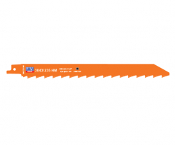 Panza HM/T.C.T. pentru fierastrau sabie pentru materiale de constructii 3043/235 HM 16423 00001 Wilpu 