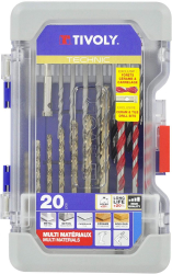 Set 20 burghie pentru orice material MIX20PCS TIVOLY Tivoly 