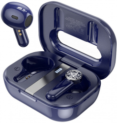 Casti Interfata Bluetooth Conectivitate True Wireless Stereo In ear Policarbonat Perfection P70 Blue 