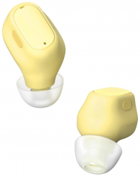 Casti Interfata Bluetooth Wireless In ear Silicon Encok P56 Yellow 