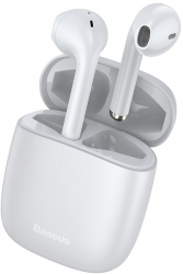 Casti Interfata Bluetooth Wireless Noise Cancelling In ear Silicon Encok P170 Alba 