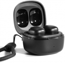 Casti Interfata Bluetooth Wireless In ear Silicon Noise Reduction IP54 P48 Negru