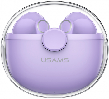 Casti Interfata Bluetooth Wireless Stereo In ear Silicon P110 Purple 