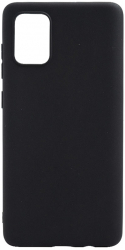 Husa BestCase 0.8MM Slim Silicon Compatibila Cu Samsung Galaxy A52s 5G Rezistenta la uzura Negru 