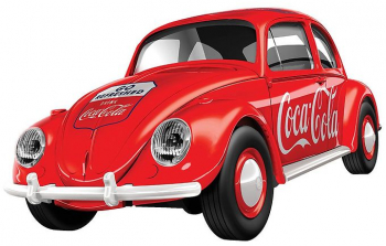 Kit de construit auto VW Beetle Coca-Cola QuickBuild 6+