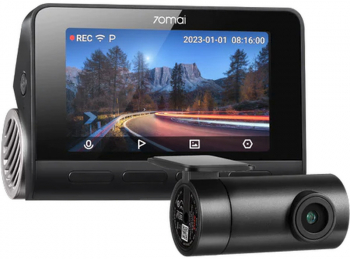 Camera video auto 70mai Dash Cam A810 + Rear Camera RC12 