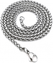 Lant inox colier pentru pandantive medalioane nod viking 60 cm 3 mm 02A007 PersonalStyle 