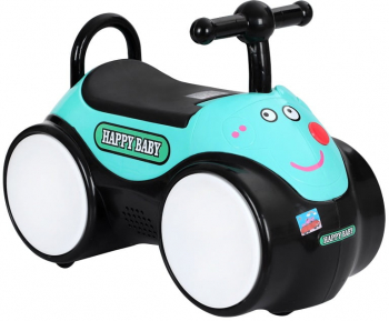 Masinuta Peppa Pig cu lumini colorate si muzica Albastru Stocare sub sezut 