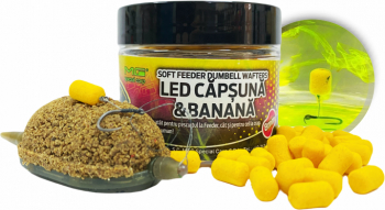 Wafters Dumbell MG Special Carp LED Capsuna&Banana 8mm 40 g 