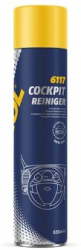 Spray curatitor bord antistatic cu spuma activa New Car MANNOL 650ml 