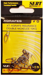 Agrafa MMT Sert XT No.0 10kg Insurance Dubla 