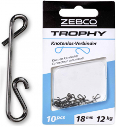 Agrafa MMT Zebco Trophy 16mm 8kg Knotless Connector 