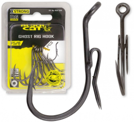 Carlig MMT Black Cat No.7/0 Ghost Rig Hook DG Coating