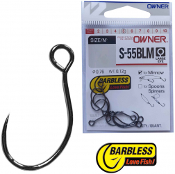 Carlig MMT Owner S-55BLM No.4 Minnow 