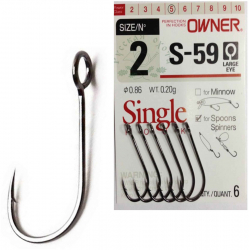 Carlig MMT Owner S-59 No.4 Spoon Spinner 