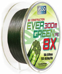 Fir MMT Asso Evergreen PE 8X 0.43mm 34.80kg 130m Verde 
