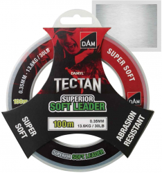 Fir MMT DAM Tectan Superior Soft Leader 0.45mm 18.10kg 100m Transparent 