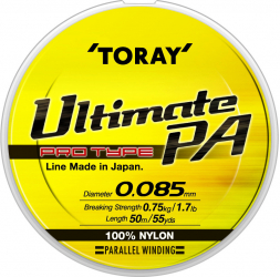 Fir MMT Toray Ultimate PA 0.131mm 1.76kg 50m Clear 
